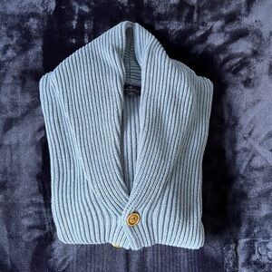 EUC Brooks Brothers fisherman knit cardigan